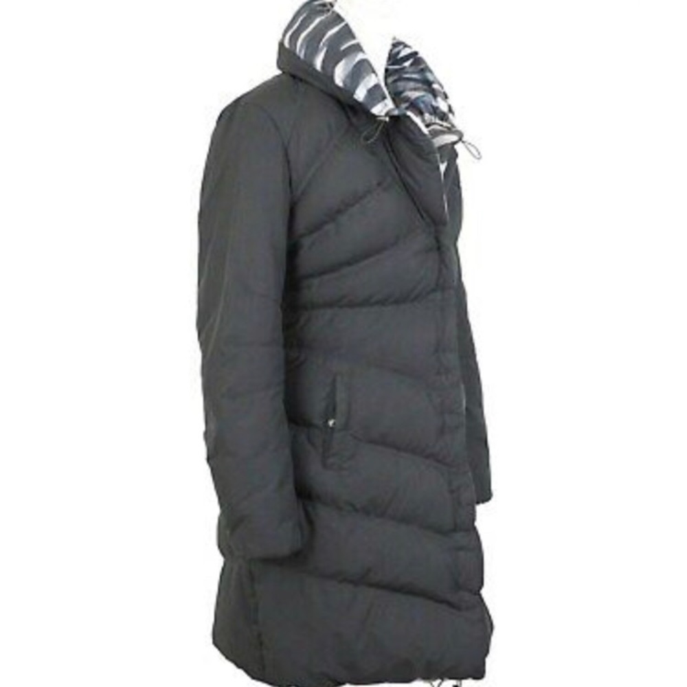 Elie Tahari Reversible Down Puffer Coat